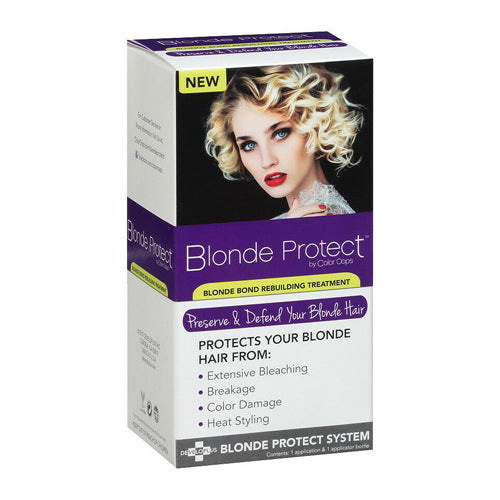 Developlus Blonde Protect Rebuilding Hair Treatment Kit Strengthening and Repair Formula 1Ea