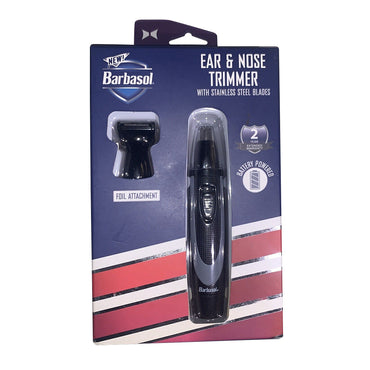 Barbasol Ear and Nose Trimmer With Stainless Steel Blades, 1 Ea