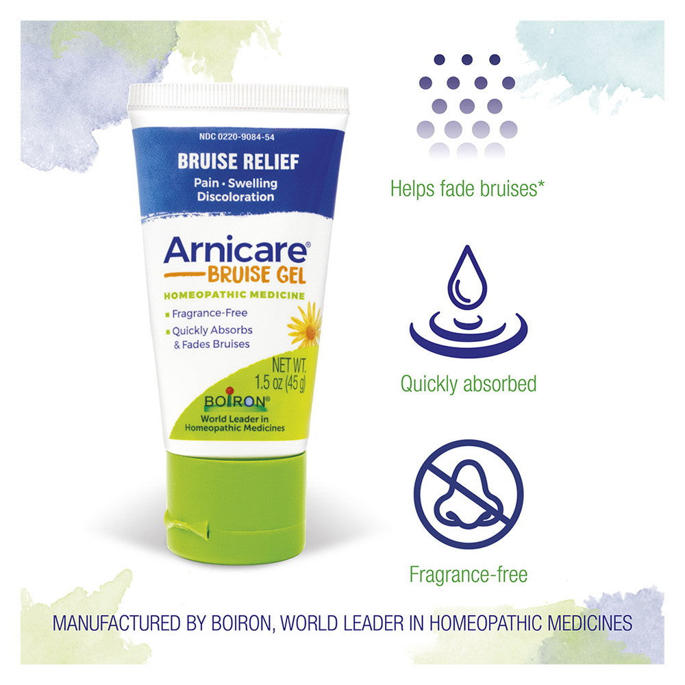 Boiron Arnicare Bruise Homeopathic Relief Gel, 1.5 Oz