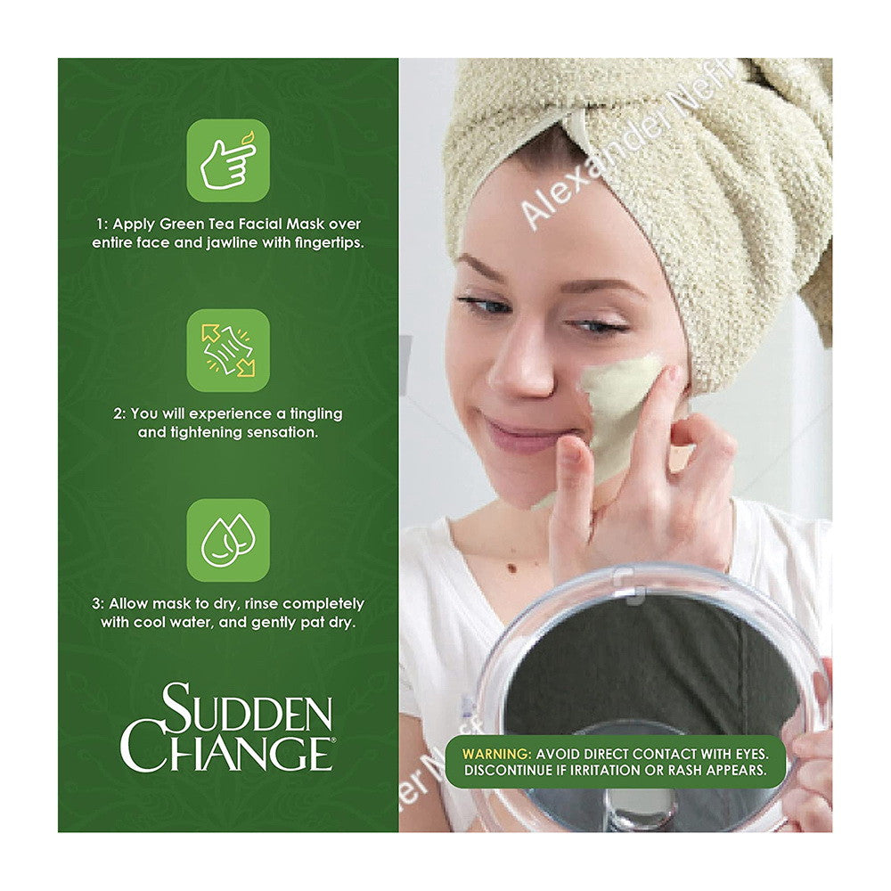 Sudden Change Facial Mask With Green Tea - 3.4 Oz