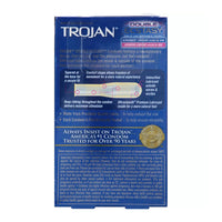 Trojan Double Premium Latex Condoms - 10 Ea