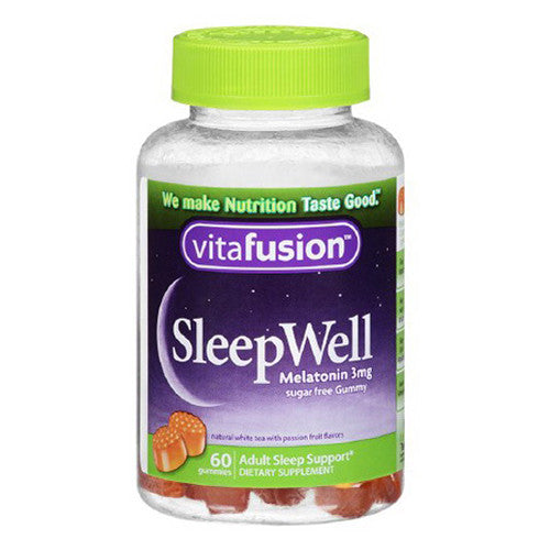 Vitafusion Sleepwell Melatonin 3 Mg Gummy Sleep Aid For Adults - 60 Ea
