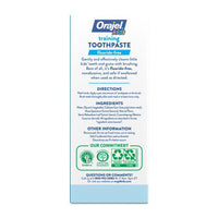 Orajel Kids Paw Patrol Fluoride-Free Training Toothpaste, Natural Fruity Fun Flavor, 1.5 Oz