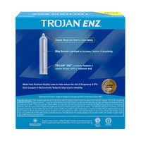 Trojan Enz Premium Lubricant Latex Condoms - 36 Ea