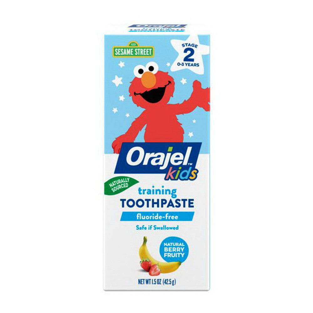 Orajel Toddler Training Toothpaste, Fruit Splash - 1.5 Oz