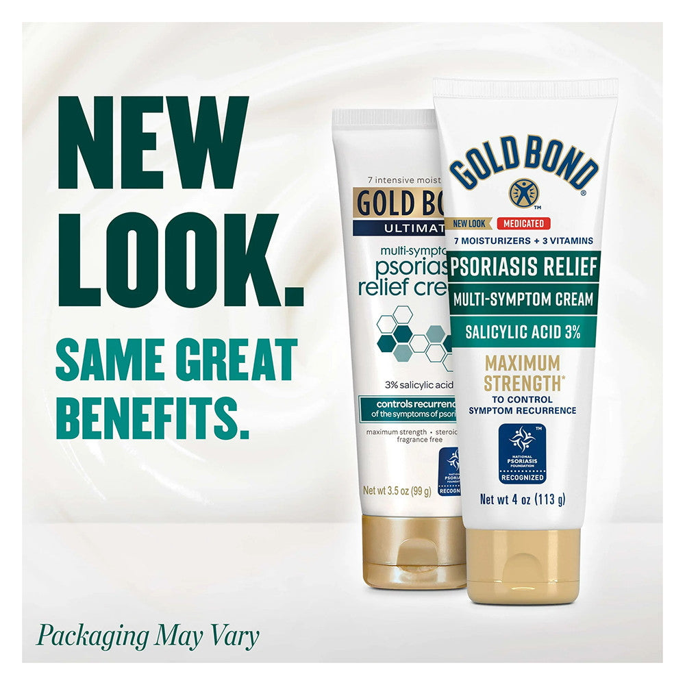 Gold Bond Ultimate Multi-Symptom Psoriasis Relief Cream, 4 Oz