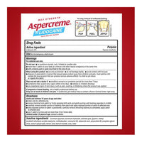 Aspercreme Odor-Free Max Strength Lidocaine Patch XL 71% Larger, 3 Ea