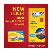 Aspercreme Lidocaine Pain Relieving Creme, 4.3 Oz