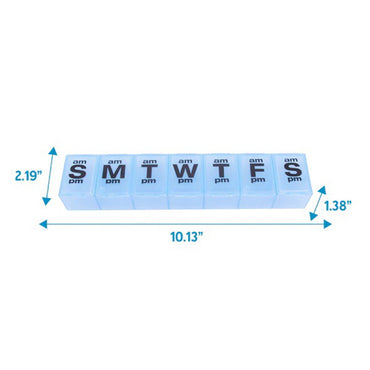 Apex 7-Day Pill Orgnizer Am And Pm, Xxl - 1 Ea