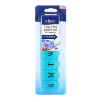 Apex 7-Day Ultra Bubble Lock Pill Organizer, Model No:70072 - 1 Ea