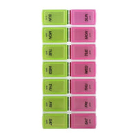 Apex 7-Day Am/Pm Detach N Go Pill Organizer, Xlarge, 1 Ea