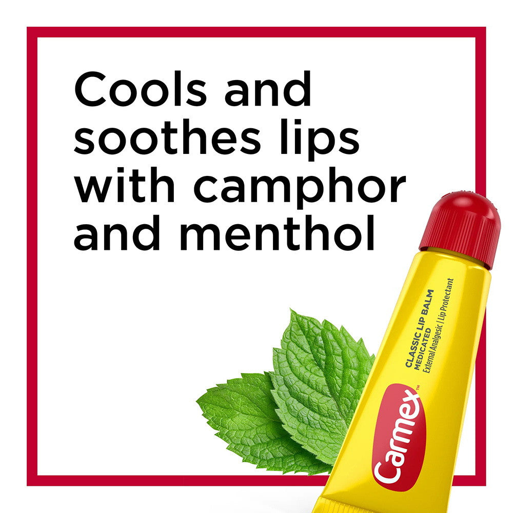 Carmex Moisturizing Lip Balm Medicated Original Flavor, 0.35 Oz