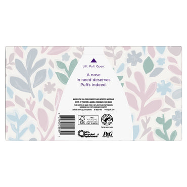 Puffs Ultra Soft And Strong Facial Family Tissues, 124 Ea