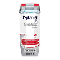 Peptamen 1.5 Complete High Calorie Elemental Diet Unflavored Liquid - 8.4Oz, 24 Pack