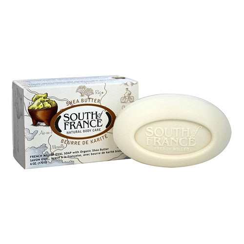 South Of France French Milled Vegetable Bar Soap, Shea Butter, 6 Oz