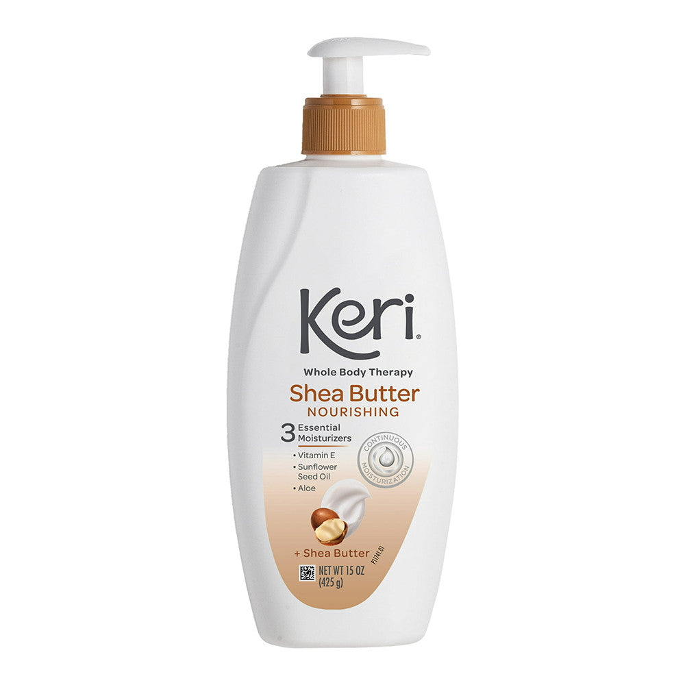 Keri Nourishing Shea Butter And Vitamin E Whole Body Therapy Lotion, 15 Oz