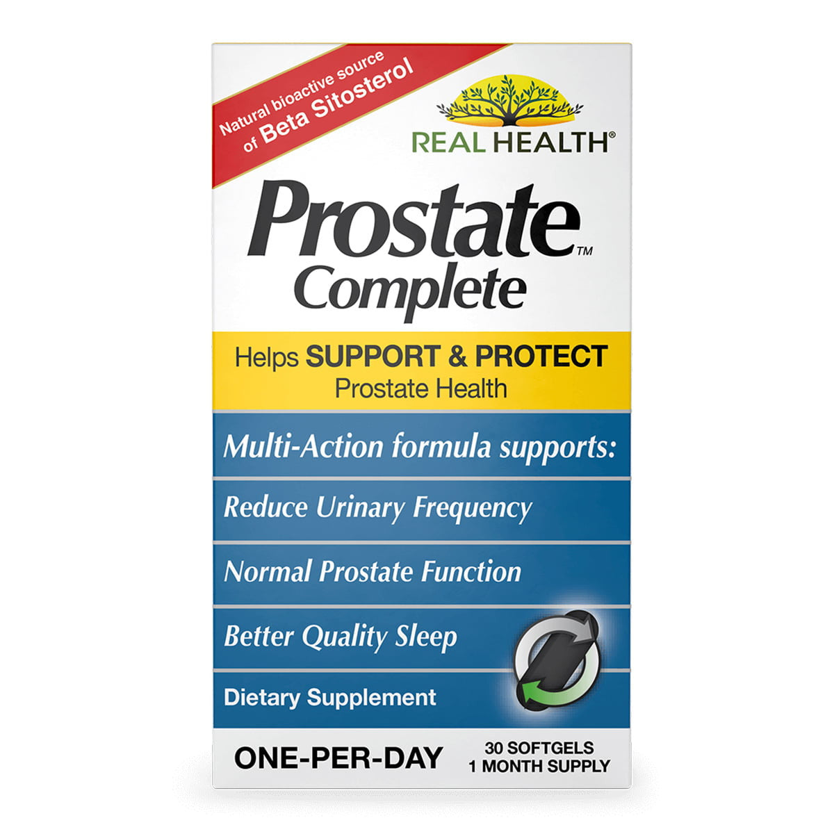 Real Health Laboratories The Prostate Formula With Saw Palmetto, Tablets, 30 Ea