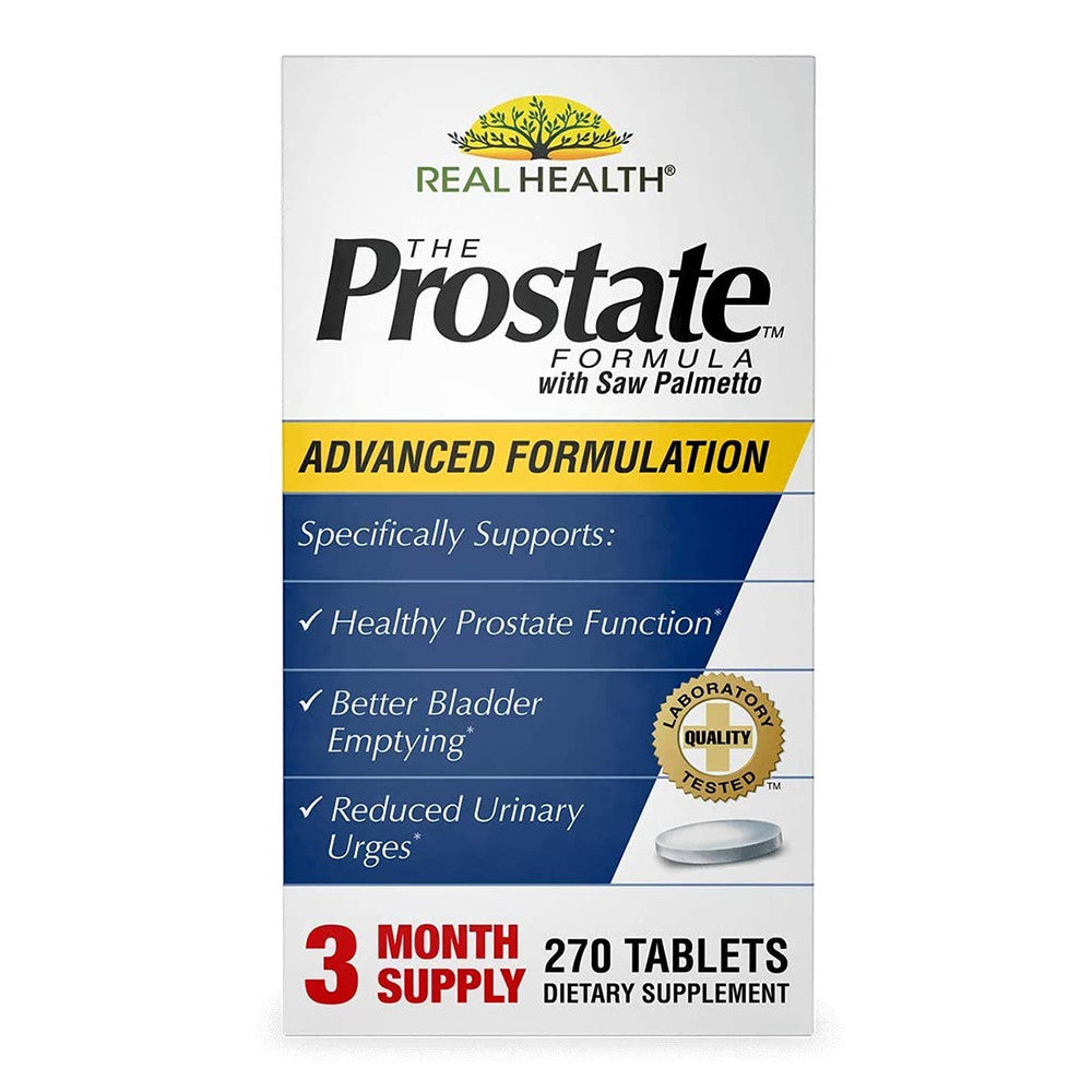 Real Health Prostate Formula Tablets With Saw Palmetto - 270 Ea
