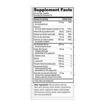 Real Health Prostate Formula Tablets With Saw Palmetto - 270 Ea