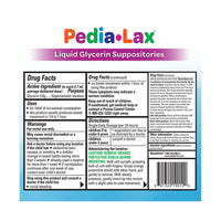 Fleet Pedia-Lax 4 Ml Liquid Glycerin Suppositories For Ages 2 - 5 Years - 6 Ea