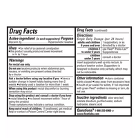 Fleet Glycerin Suppositories Adult Laxative Jar, 50 Ea