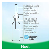 Fleet Enema Extra Cleaning, Latex Free, 7.8 Oz