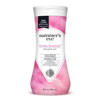 Summers Eve Simply Sensitive Cleansing Wash For Sensitive Skin, 15 Oz