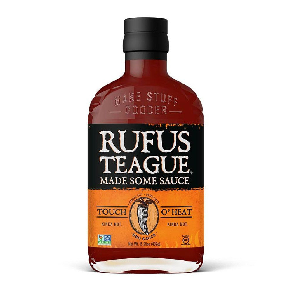 Rufus Teague Bbq Sauce Touch O Heat, 16 Oz