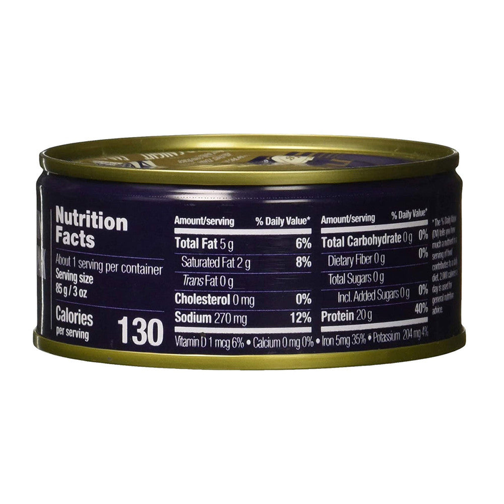 Tonnino Yellowfin Tuna Solid Pack in Olive Oil, 4.9 Oz