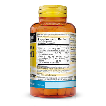 Mason Natural E-400, C-500 And Beta Carotene Antioxidant Tablets - 60 Ea