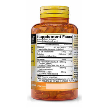 Mason Natural Prostate Softgels, Nighttime Urinary Frequency - 30 Ea