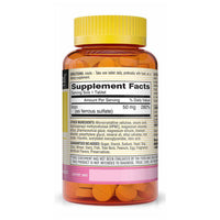 Mason Naturals Iron 50 mg Slow Release Tablets, 60 Ea