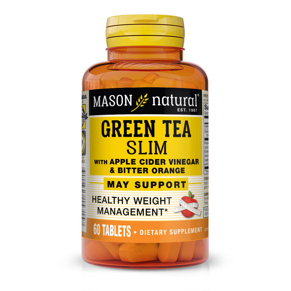 Mason Natural Green Tea Slim Body Shapers Tablets, 60 Ea