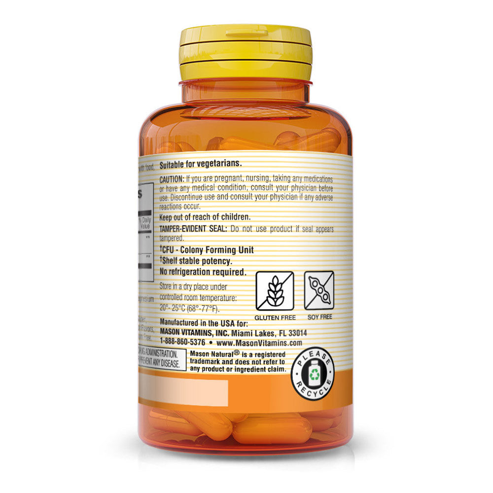 Mason Natural Probiotic With Prebiotic Veggie Caps - 40 Ea
