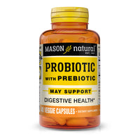 Mason Natural Probiotic With Prebiotic Veggie Caps - 40 Ea