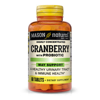 Mason Natural Highly Concentrated Cranberry With Probiotic Tablets - 60 Ea