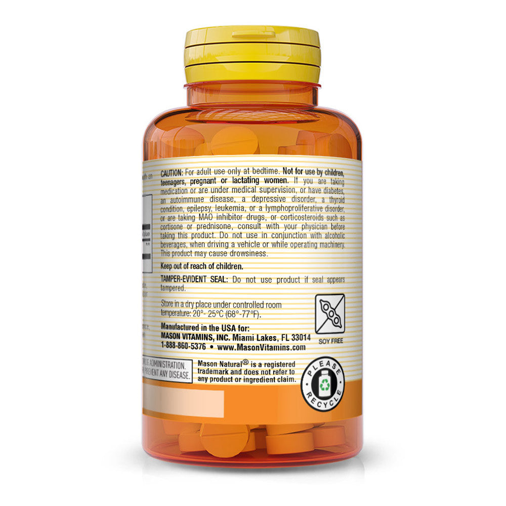 Mason Natural Melatonin 500 Mcg Fruit Flavored Tablets - 60 Ea