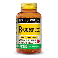 Mason Naturals B-Complex Softgels - 100 Ea