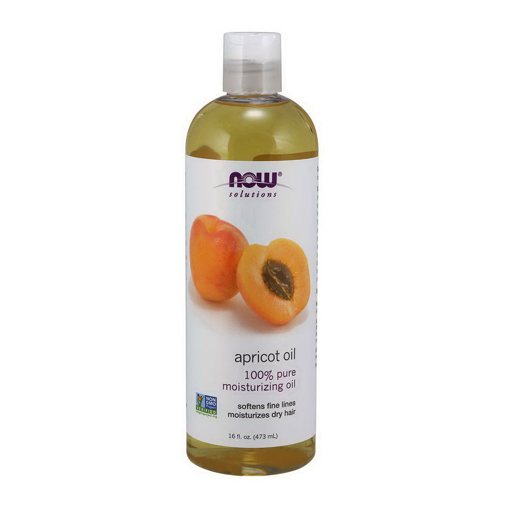 NOW Foods Apricot 100% Pure Kernel Oil, 16 Oz