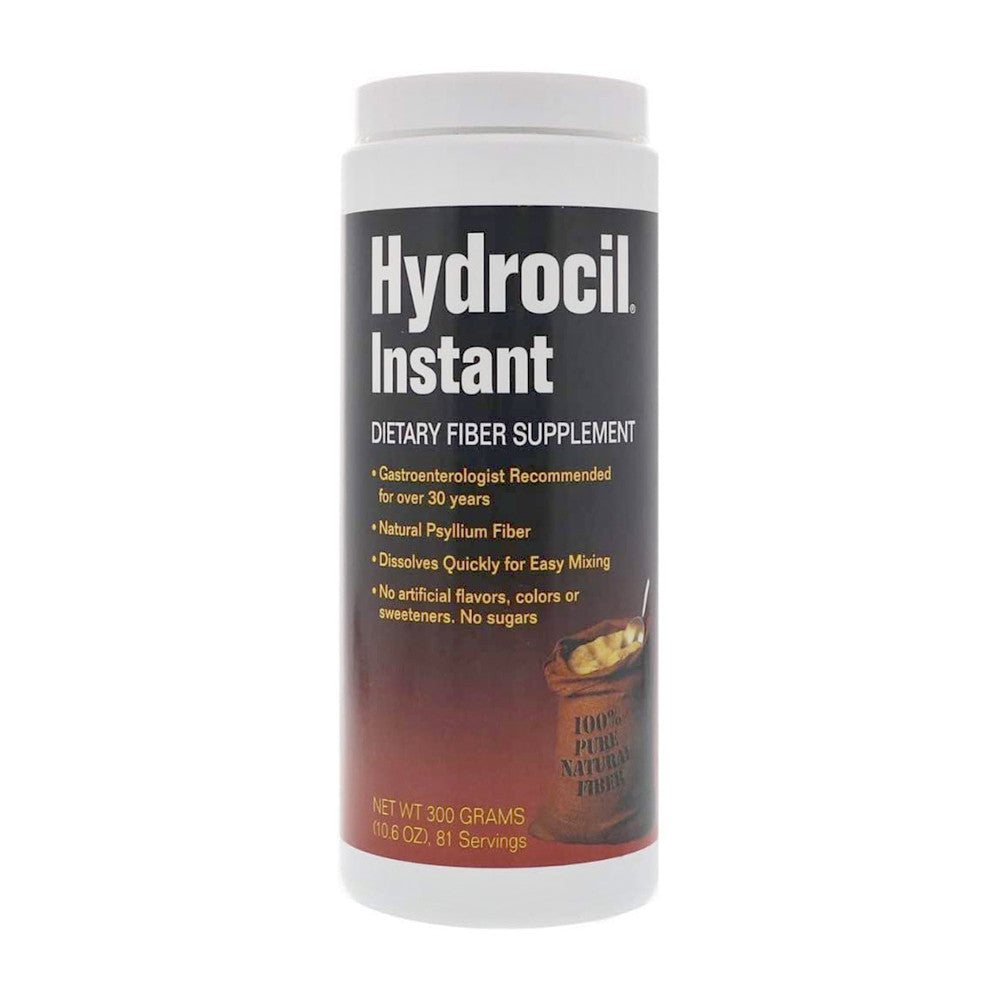 Hydrocil Instant Natural Fiber Laxative Dietary Supplement Powder, 10.6 Oz