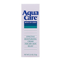 Aqua Care Cream With 10% Urea For Dry Skin, 2.5 oz, 2 Pack