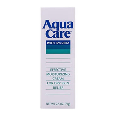 Aqua Care Cream With 10% Urea For Dry Skin, 2.5 oz, 2 Pack