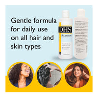 DHS Regular Hair Shampoo For Daily Cleaning Of Hair And Scalp - 8 Oz