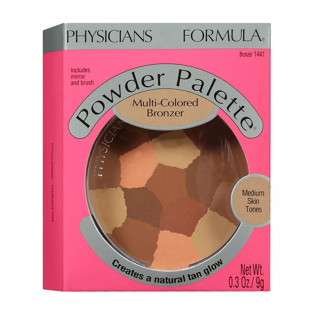 Physicians Formula Powder Palette Color Corrective Powders Multi Color, Bronzer, 0.3 Oz