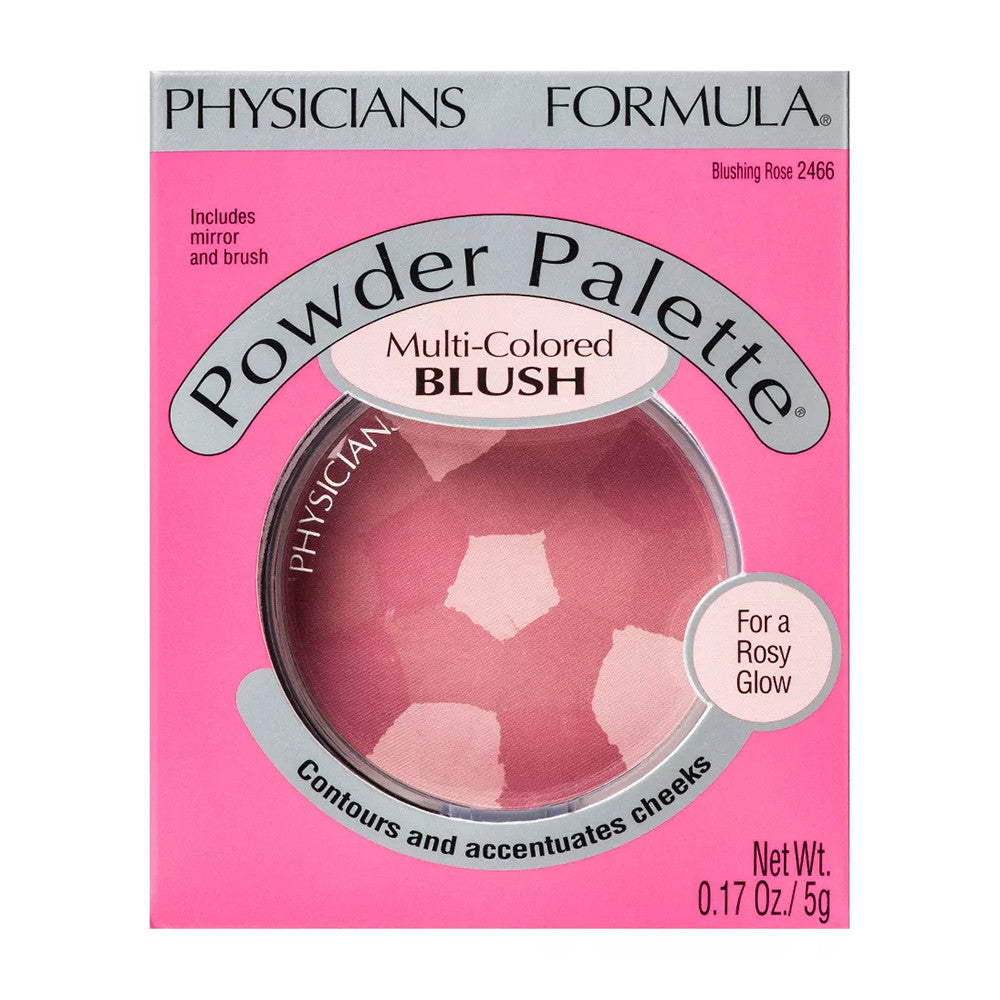 Physicians Formula Powder Palette Blush, Blushing Rose, 0.17 Oz