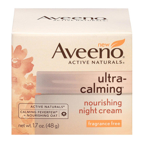 Aveeno Ultra-Calming Nourishing Fragrance Free Night Cream, 1.7 oz