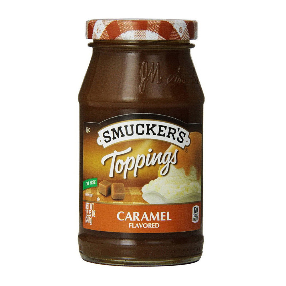 Smucker's Topping Caramel Flavored Spoonable, 12.25 Oz