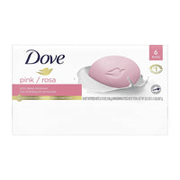 Dove Pink Rosa Moisturizing Cream Beauty Bar, 3.75 Oz