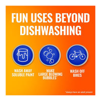 Ajax Dishwashing Liquid Dish Soap Yellow Lemon, 28 Oz