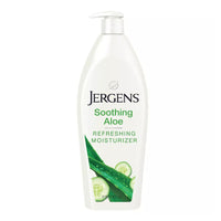 Jergens Hand and Body Lotion, Soothing Aloe Refreshing Body Lotion, for Dry Skin, 21 Oz